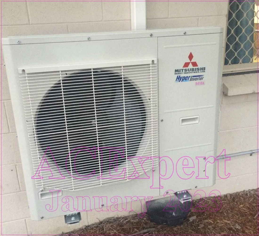 School Split System Installation Technician installing split system for melbourne schools term-time scheduling, ensuring classroom comfort