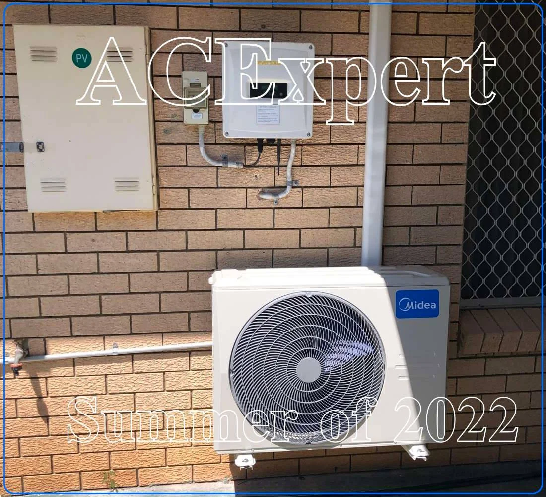Energy Star Installation Technician installing energy star-rated split system air conditioner in a Melbourne home, ensuring efficiency and